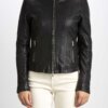 D'AMICO-BOMBER IN PELLE-DADGD0118 NERO