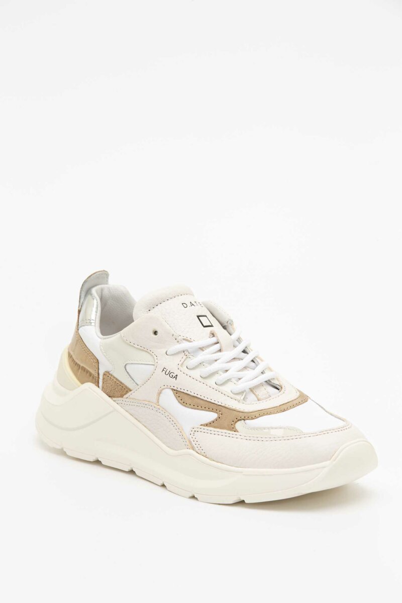 D.A.T.E.-SCARPA FUGA NATURAL-DATEW391FGNTWH WHITE