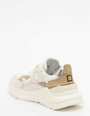 D.A.T.E.-SCARPA FUGA NATURAL-DATEW391FGNTWH WHITE