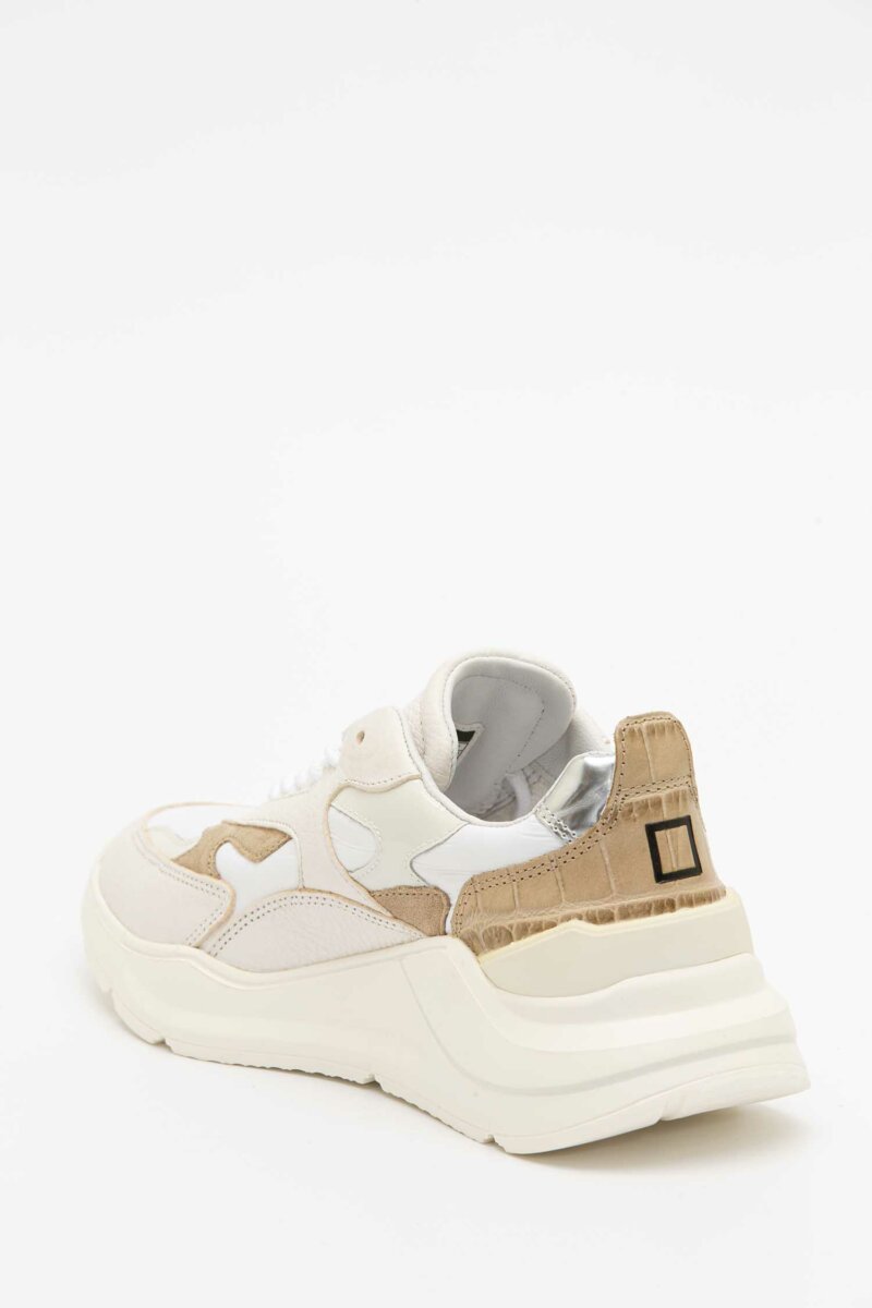 D.A.T.E.-SCARPA FUGA NATURAL-DATEW391FGNTWH WHITE