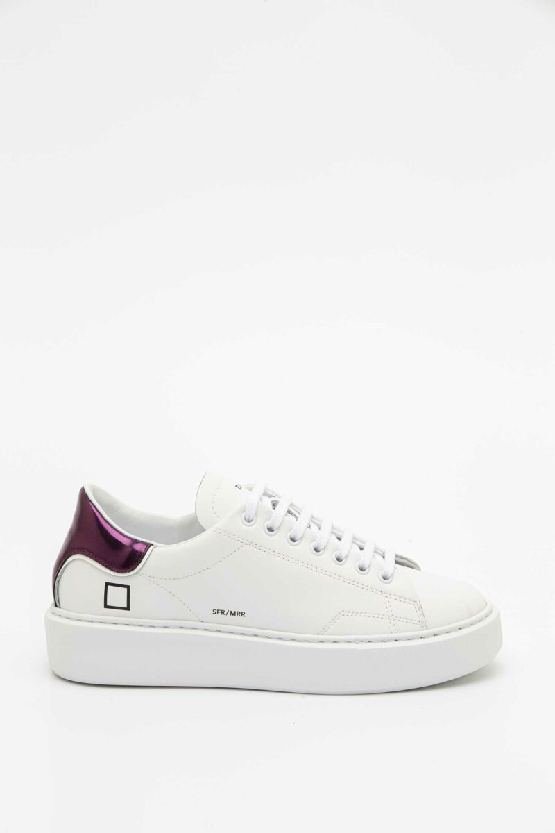 D.A.T.E.-SCARPA SFERA MIRROR WHITE-DATEW391SFMRIP BIANCO
