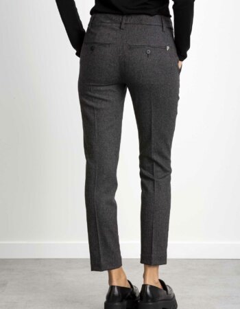 DONDUP-PANTALONE PERFECT DONNA-DDDP066FS0251XXX GRIGIO
