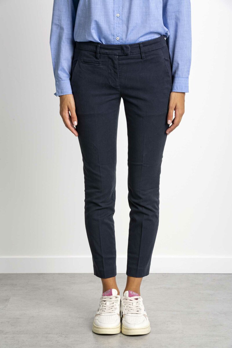 DONDUP-PANTALONE PERFECT-DDDP066GS0049BM5 BLU