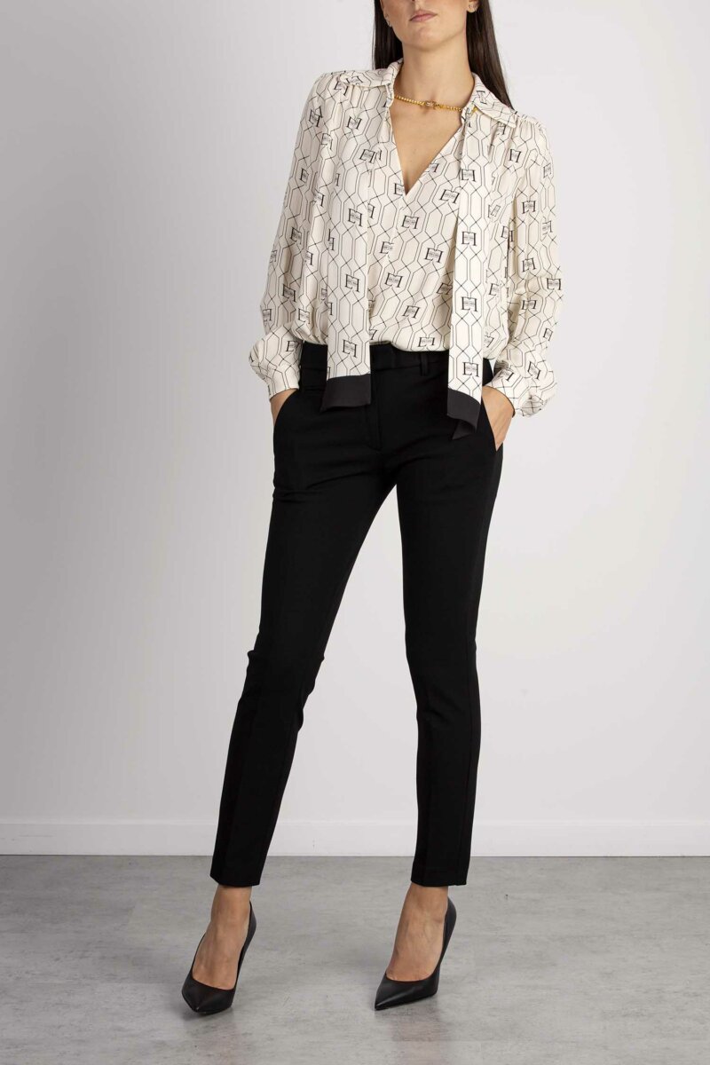DONDUP-PANTAL. PERFECT XXX-DDDP066JSE108D NERO