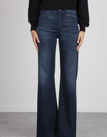 DONDUP-JEANS DONNA AMBER GD6-DDDP619PDS0265D DENIM