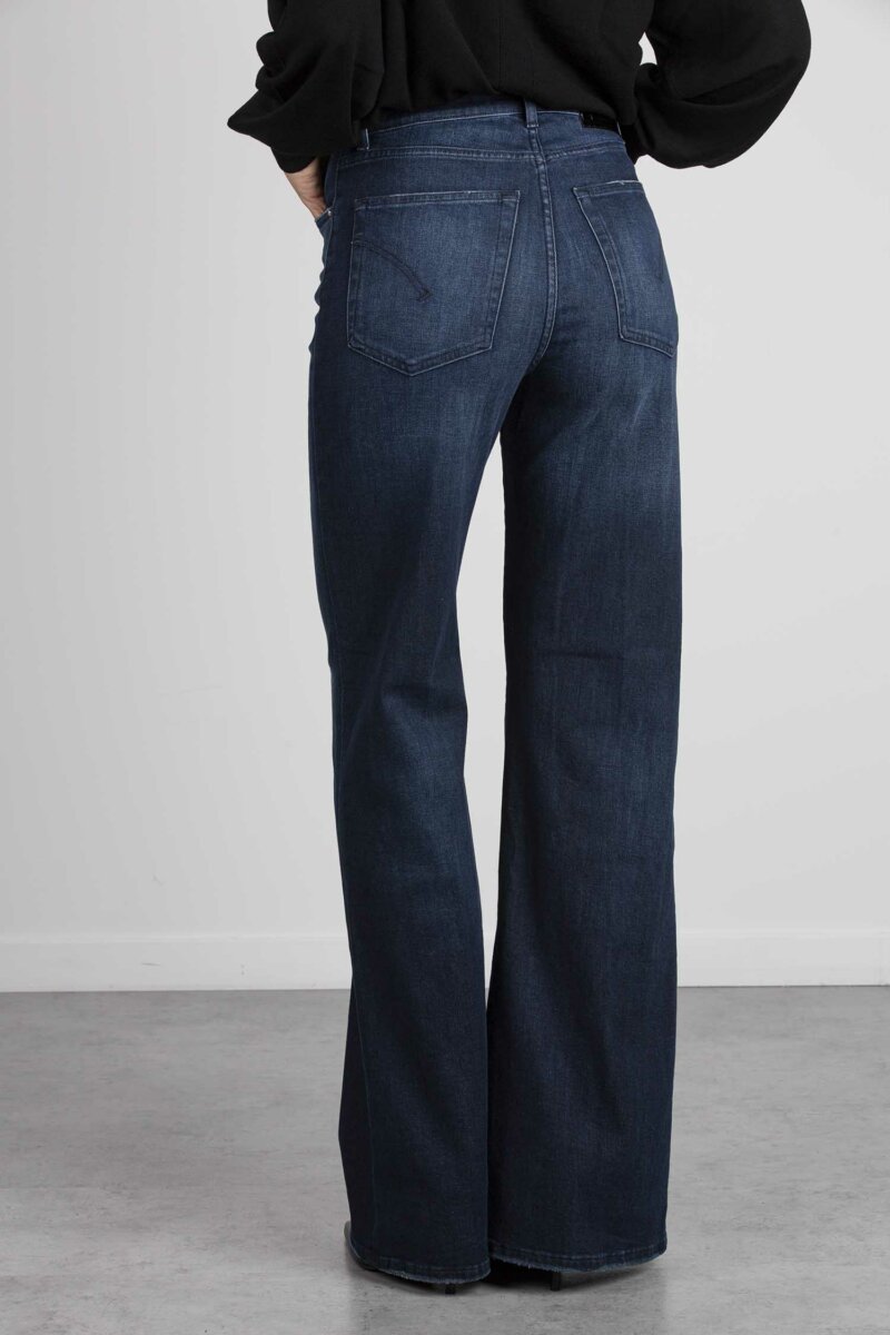 DONDUP-JEANS DONNA AMBER GD6-DDDP619PDS0265D DENIM