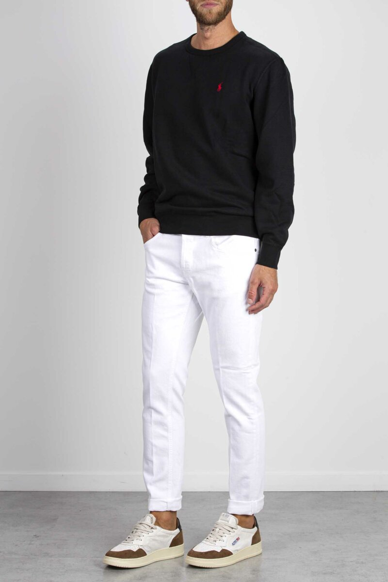 DONDUP-JEANS GEORGE BIANCO DR4-DDUP232BS0033U BIANCO