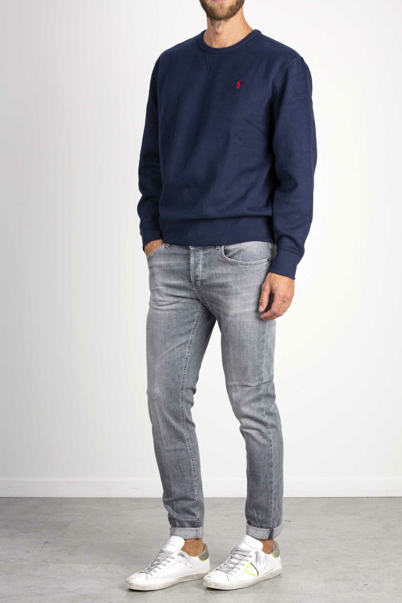 DONDUP-JEANS GEORGE GRIGIO GU1-DDUP232DSE318U GRIGIO