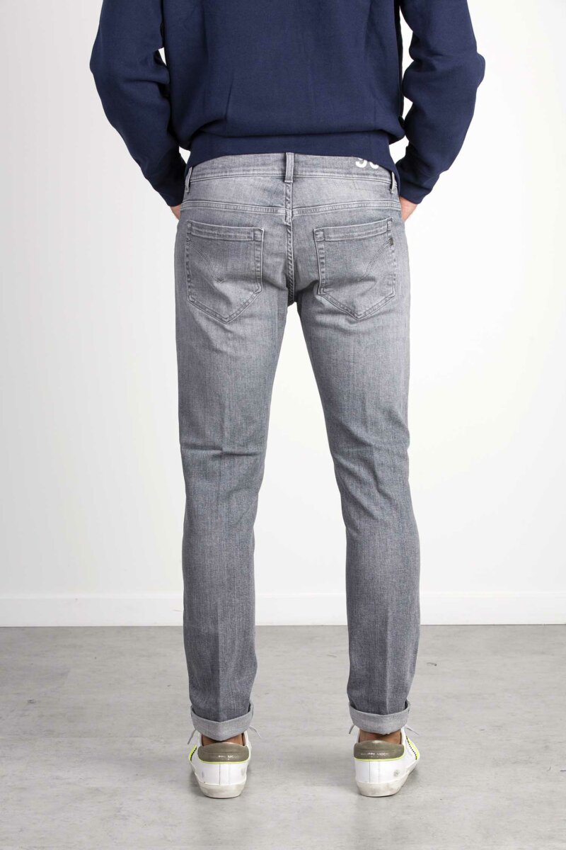 DONDUP-JEANS GEORGE GRIGIO GU1-DDUP232DSE318U GRIGIO