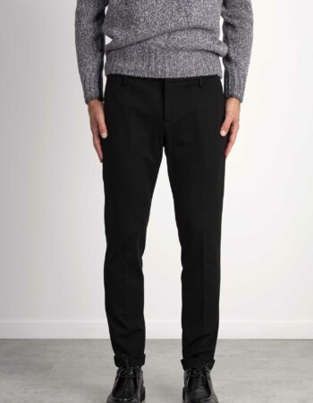 DONDUP-PANTALONE GAUBERT-DDUP235JSE108A3 NERO