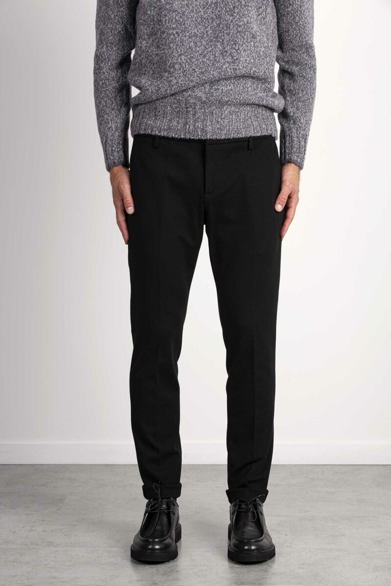 DONDUP-PANTALONE GAUBERT-DDUP235JSE108A3 NERO