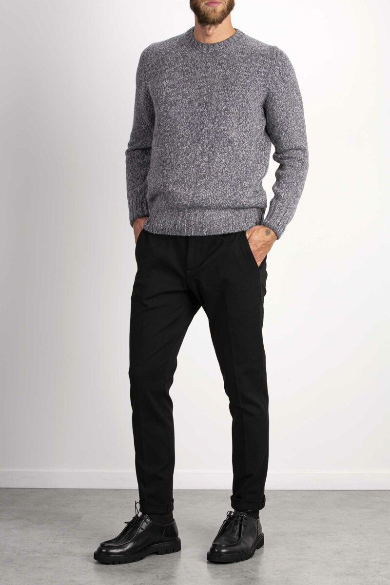 DONDUP-PANTALONE GAUBERT-DDUP235JSE108A3 NERO