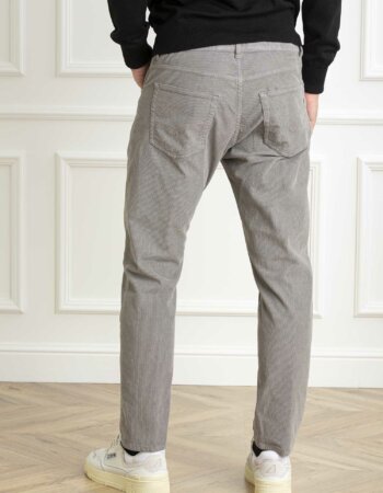 DONDUP-PANTALONE VELLUTO DIAN-DDUP576VS0028PTD GRIGIO