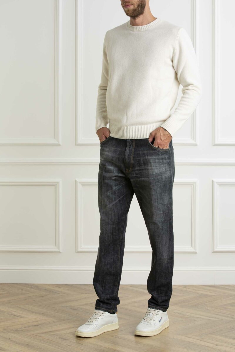 DONDUP-JEANS PACO HT2-DDUP612DFH270HT2 NERO