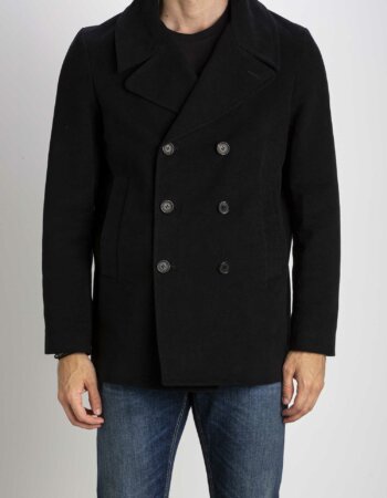 DEPARTMENT FIVE-PEACOAT BRIGHTON-DFUC012452TF0145 NERO