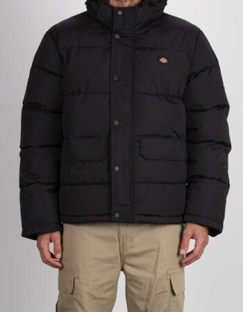 DICKIES-GIUBBINO GLACIER VIEW PUFFER-DICDK0A4Y3W BLACK