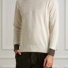 DIKTAT-MAGLIA GIRO LANA CASMIRE-DK77043 PANNA
