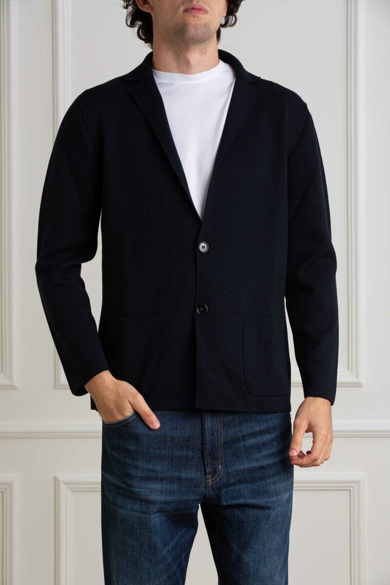 DIKTAT-GIACCA MONOPETTO-DK77112 BLUNOTTE
