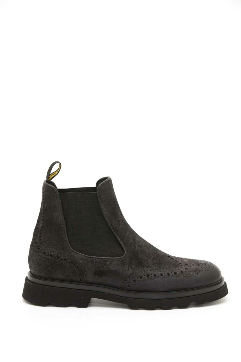 DOUCAL'S-CHELSEA BOOT CODA RONDINE (GM) OIL-DODU3110TYLEUF011 NERO