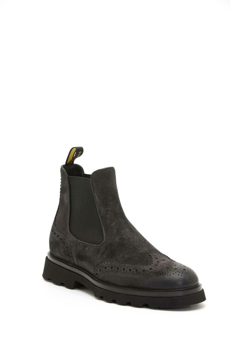 DOUCAL'S-CHELSEA BOOT CODA RONDINE (GM) OIL-DODU3110TYLEUF011 NERO