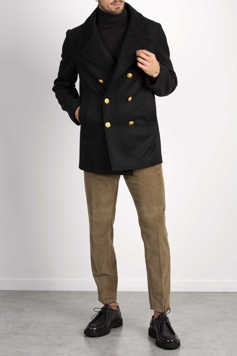 DEPARTMENT FIVE-CAPPOTTO BRIGHTON LANA-DPUC0122TF0043 NERO