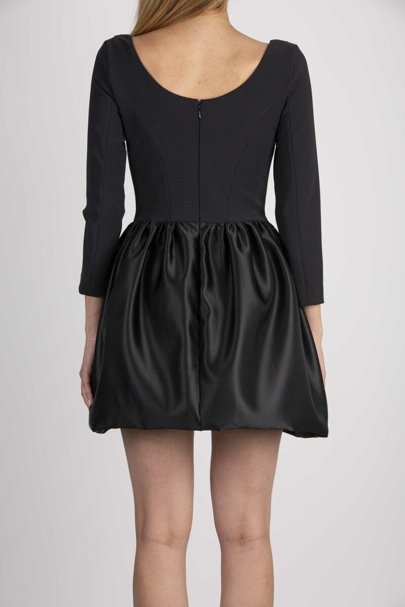 ELISABETTA FRANCHI-ABITO CORTO-EFAB40636E2 NERO