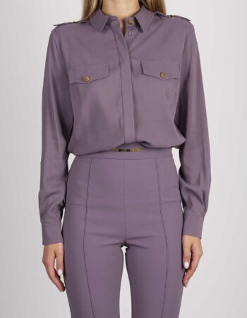 ELISABETTA FRANCHI-CAMICIA-EFCA02036E2 VIOLA