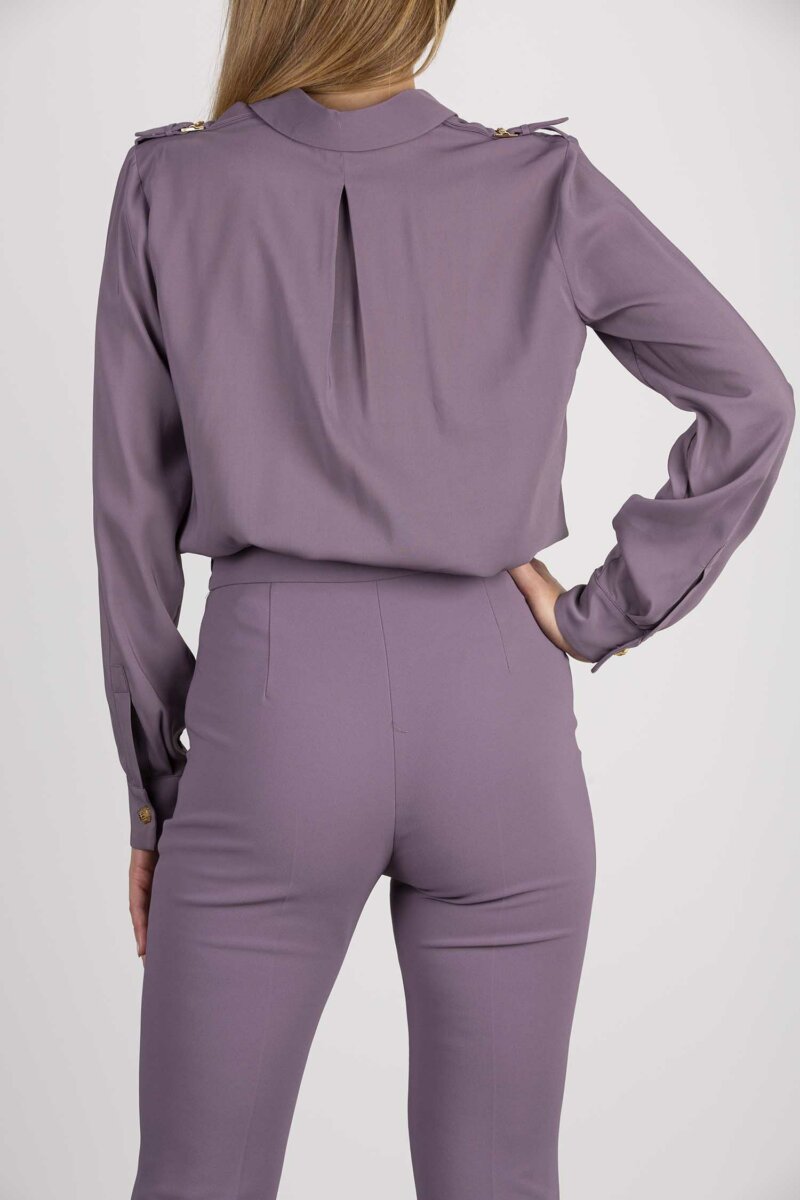 ELISABETTA FRANCHI-CAMICIA-EFCA02036E2 VIOLA