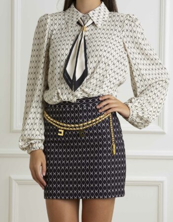 ELISABETTA FRANCHI-CAMICIA-EFCA08746E2 NERO