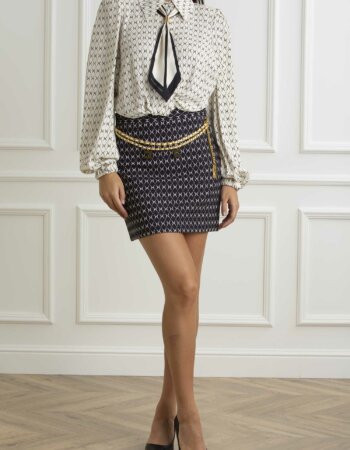 ELISABETTA FRANCHI-CAMICIA-EFCA08746E2 NERO