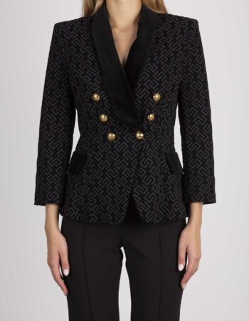 ELISABETTA FRANCHI-GIACCA-EFGI06736E2 NERO