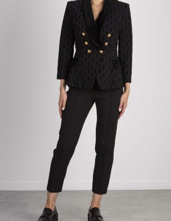 ELISABETTA FRANCHI-GIACCA-EFGI06736E2 NERO