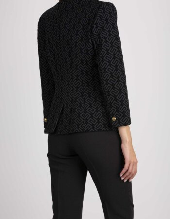 ELISABETTA FRANCHI-GIACCA-EFGI06736E2 NERO