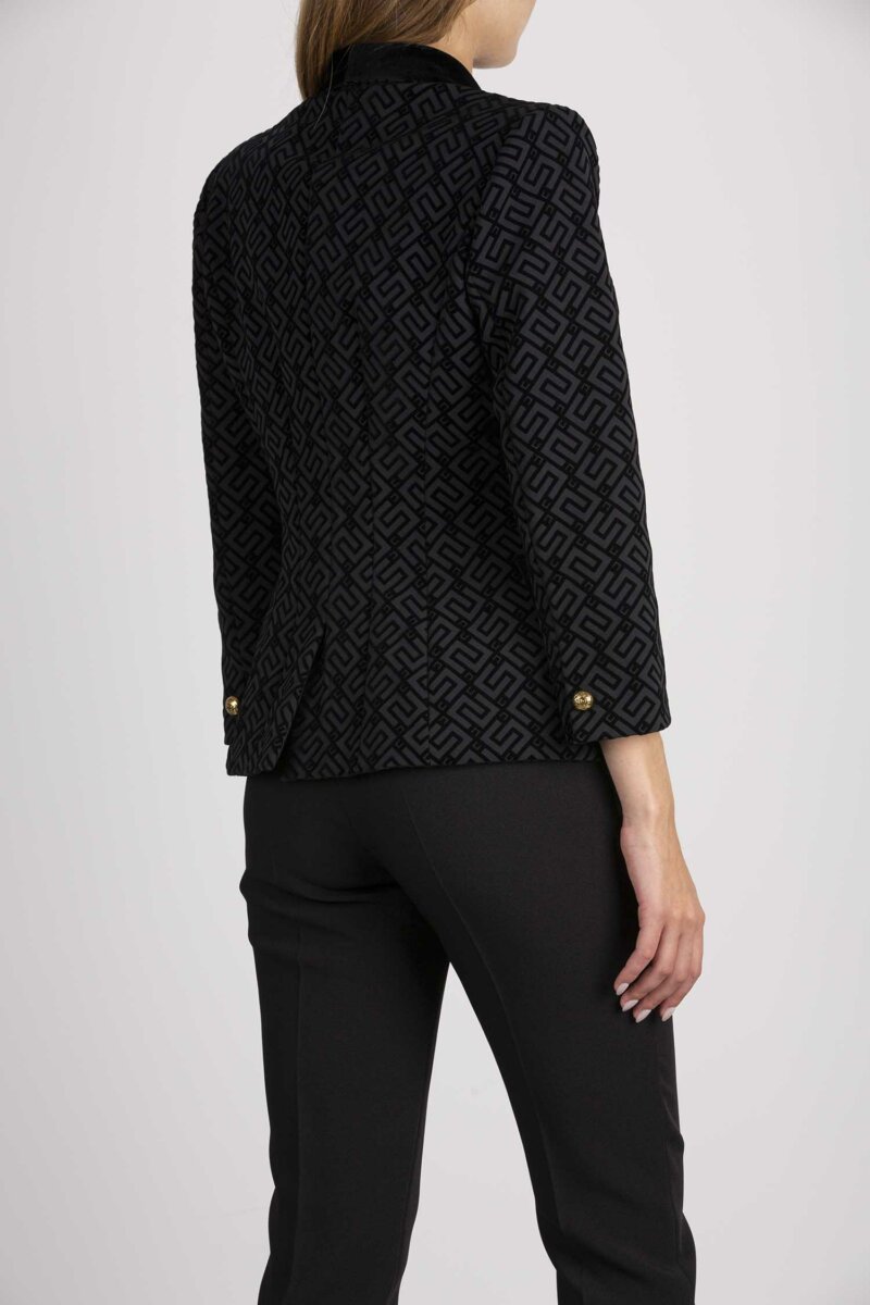 ELISABETTA FRANCHI-GIACCA-EFGI06736E2 NERO