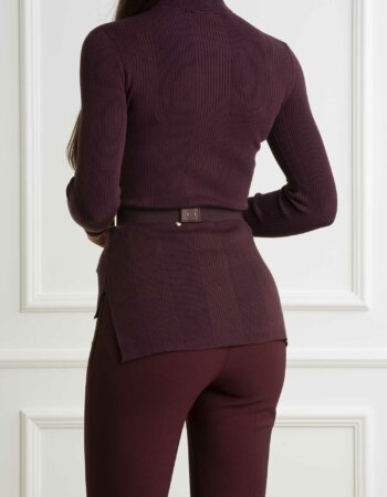 ELISABETTA FRANCHI-MAGLIA TRICOT-EFMK11B46E2 ROUGE