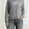 ELISABETTA FRANCHI-MAGLIA TRICOT-EFMK64S46E2 GRIGIO