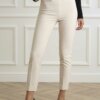 ELISABETTA FRANCHI-PANTALONE-EFPA02446E2 BURRO