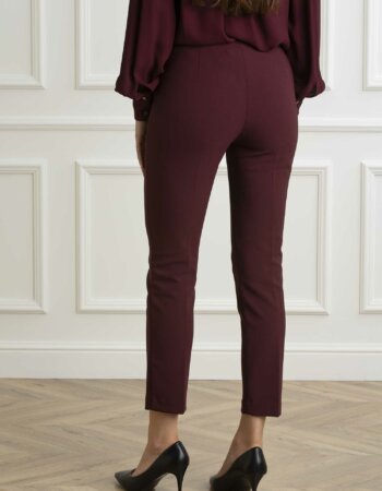 ELISABETTA FRANCHI-PANTALONE-EFPA02446E2 ROUGE