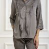 EMME MARELLA-CAMICIA ANICE-EMANICE GRIGIO