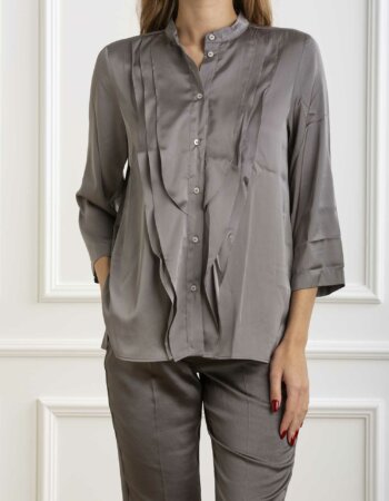 EMME MARELLA-CAMICIA ANICE-EMANICE GRIGIO