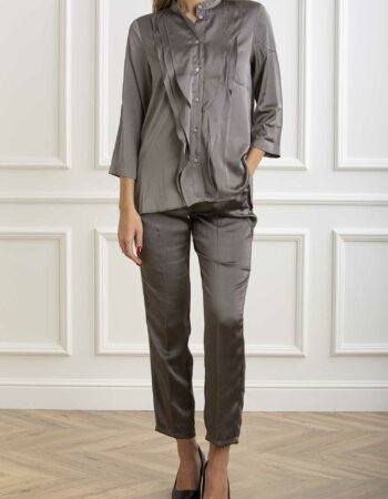 EMME MARELLA-CAMICIA ANICE-EMANICE GRIGIO