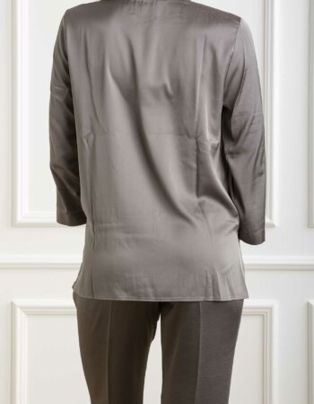 EMME MARELLA-CAMICIA ANICE-EMANICE GRIGIO