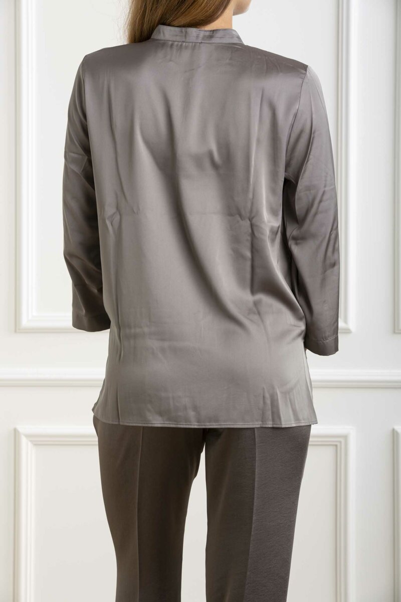 EMME MARELLA-CAMICIA ANICE-EMANICE GRIGIO