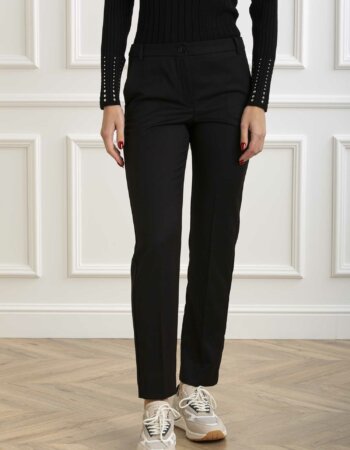 EMME MARELLA-PANTALONE ENZA2-EMENZA2 NERO