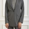 EMME MARELLA-GIACCA IN JERSEY VALENTE-EMVALENTE GRIGIO