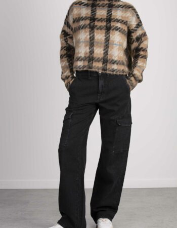 7 FOR ALL MANKIND-JEANS CARGO TESS COLLIDE-FORJSCSC310CO BLACK