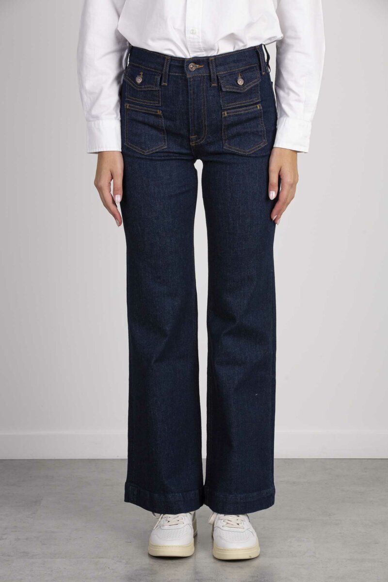 7 FOR ALL MANKIND-EXPLORER MODERN DOJO MAGNOLIA-FORJSUS7670MG DARKBLUE