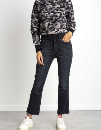 7 FOR ALL MANKIND-JEANS TROMBETTA HIGH WAIST-FORJSWBC340SS NERO