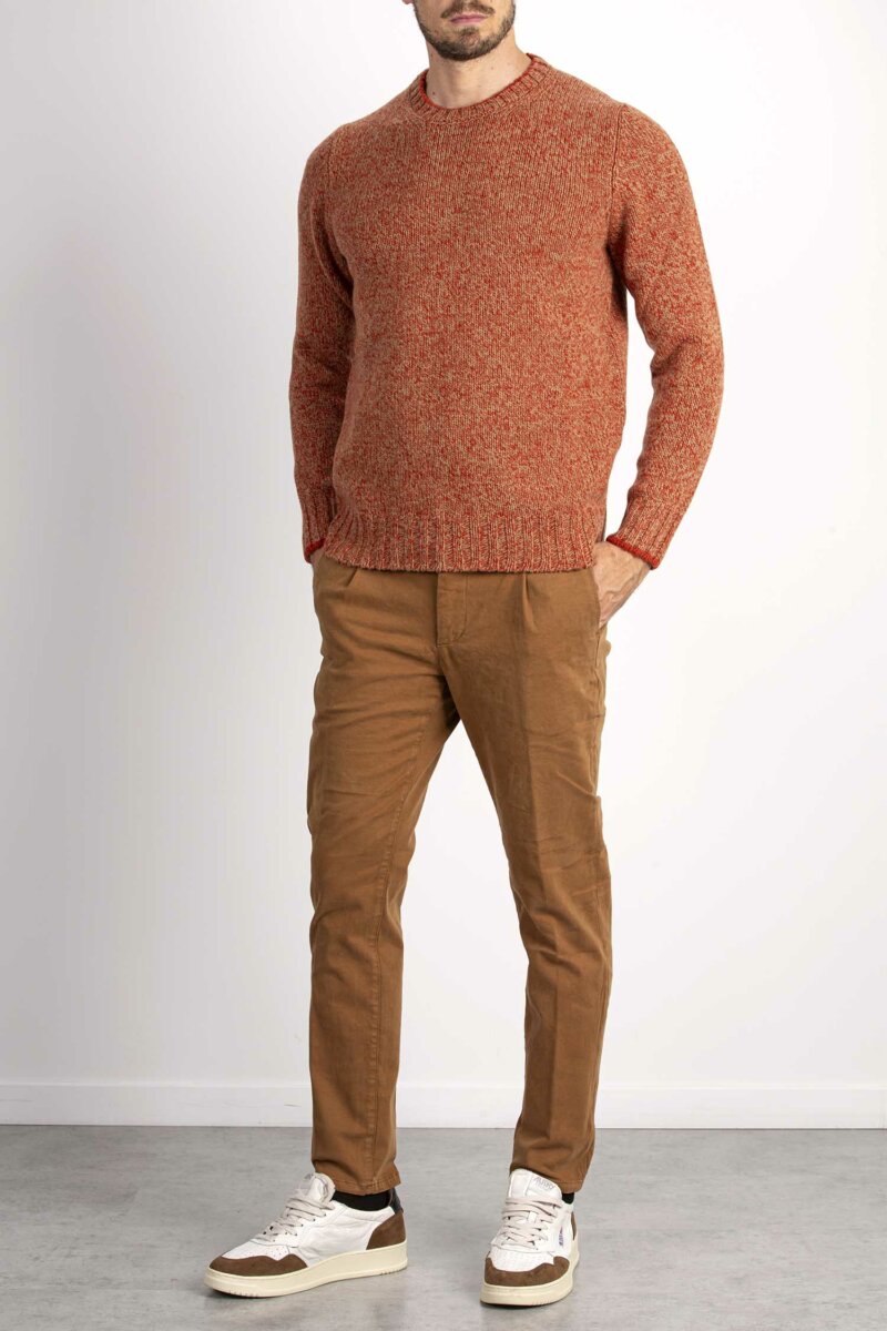 GRAN SASSO-MAGLIA GIROCOLLO-GR1015825701 MATTONE