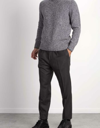 GRAN SASSO-MAGLIA GIROCOLLO-GR1015825701 MELANGE